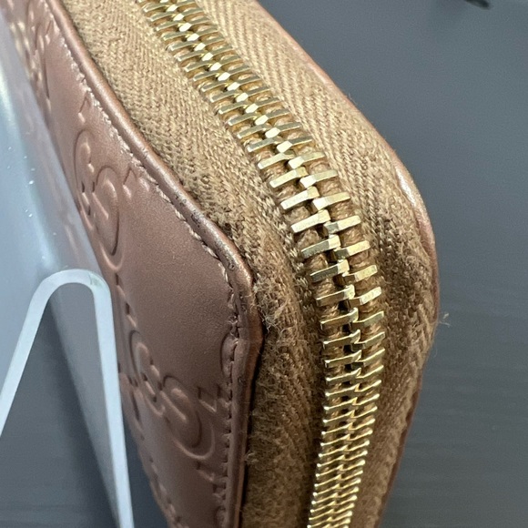 Vintage Gucci Interlocking GG Leather Continental Wallet - Picture 11 of 17